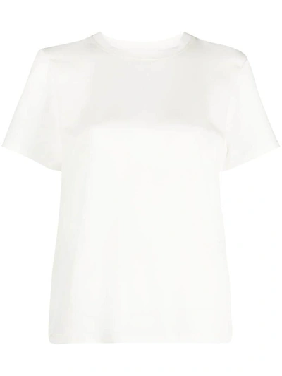 Theory 2 Nebulous Organic Cotton Tiny Tee In Ivory