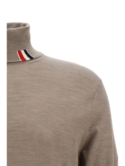 Shop Thom Browne Knitwear In Med Brown