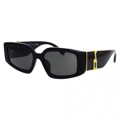 Tiffany & Co Tf4197 Rectangle-frame Acetate Sunglasses In Black