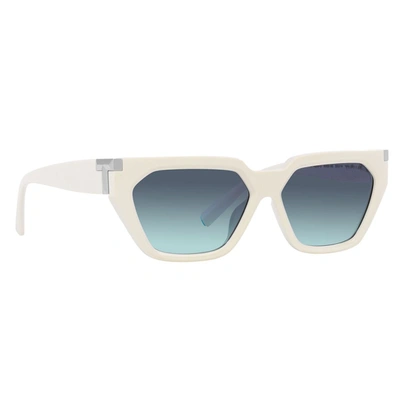 Shop Tiffany & Co . Sunglasses In Ivory