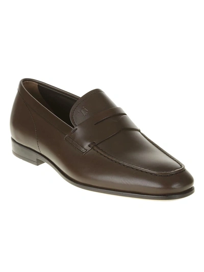 Shop Tod's Flat Shoes Brown