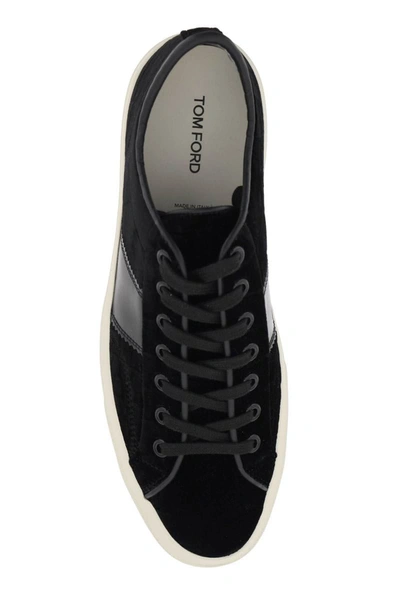 Shop Tom Ford Cambridge Sneakers In Black