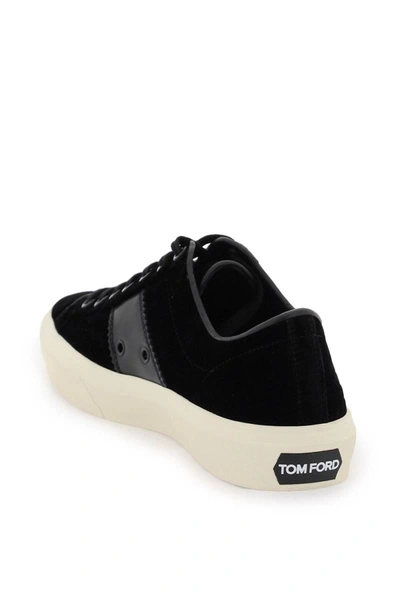 Shop Tom Ford Cambridge Sneakers In Black