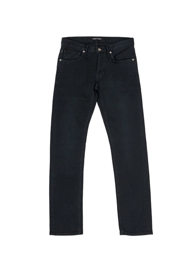 Shop Tom Ford Jeans In Anthracite