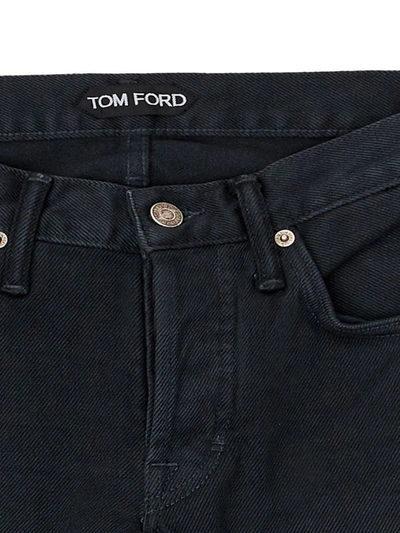 Shop Tom Ford Jeans In Anthracite
