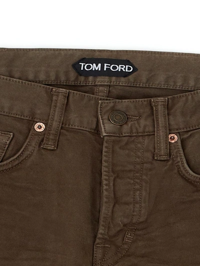 Shop Tom Ford Jeans In Fango