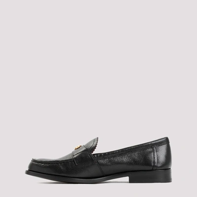 Shop Tory Burch Leather Perry Loafers Shoes In Black