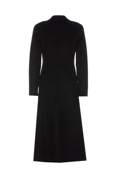 Tory Burch Single-breasted Wool Jacket With Embellished Buttons In Black