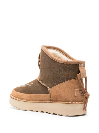 Shop Ugg Campfire Crafted Regenerate Boots In Beige