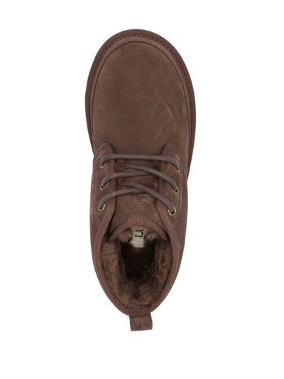 Shop Ugg Neumel Lace-up Boots In Brown
