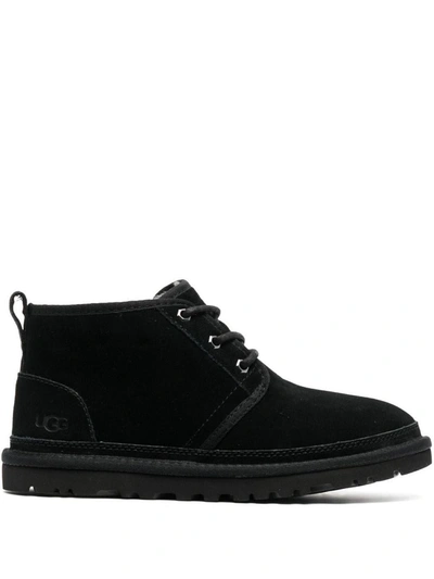 Shop Ugg Neumel Lace-up Boots In Black