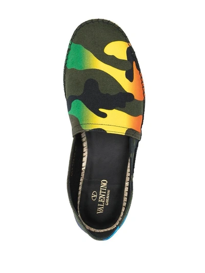 Shop Valentino Garavani Sneakers In Nero St. Multicolor/naturale