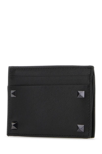 Shop Valentino Garavani Wallets In Black