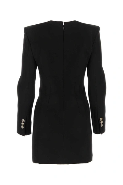 Shop Versace Dress In Black