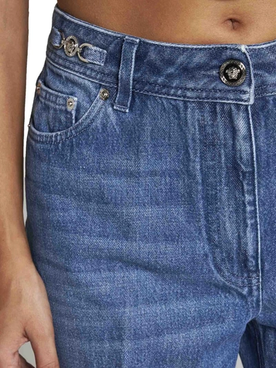 Shop Versace Jeans In Medium Blue