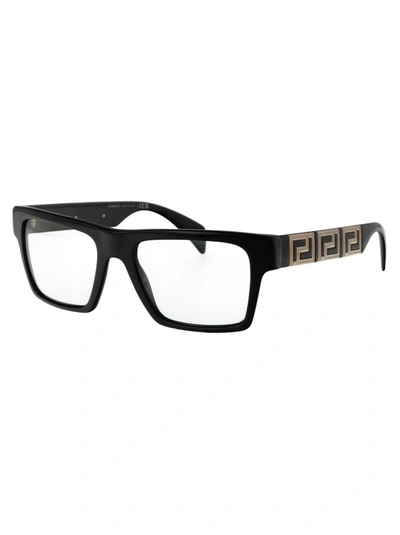Shop Versace Sunglasses In Gb1/m1 Black