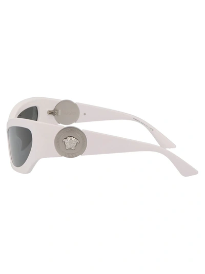 Shop Versace Sunglasses In 314/87 White