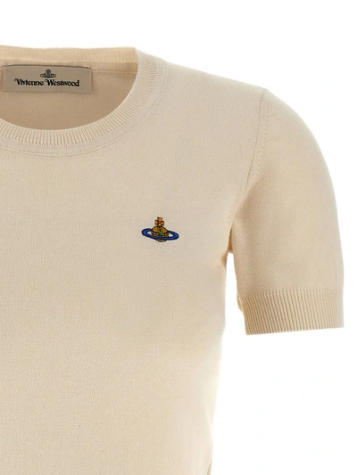 Shop Vivienne Westwood 'bea' Sweater In White