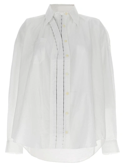 Shop Y/project 'hook And Eye' Shirt In White