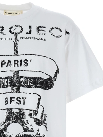 Shop Y/project 'paris Best' T-shirt In White