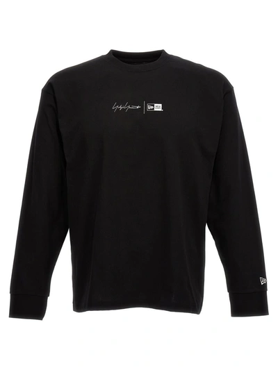 Shop Yohji Yamamoto 'new Era' T-shirt In White/black