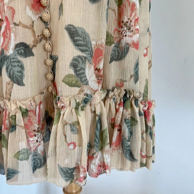Pre-owned Zimmermann Sleeveless Floral Dress