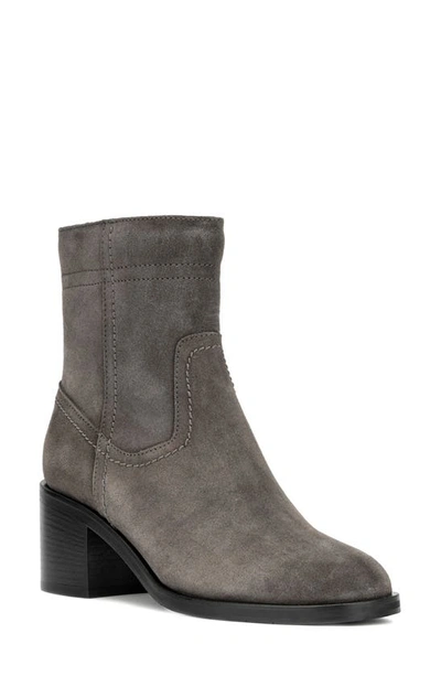 Aquatalia Bellamy Suede Boot In Anthracite ModeSens