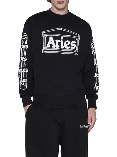 Shop Aries Sweaters In Black