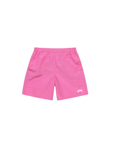 Shop Stussy Beachwear In Gum Pink
