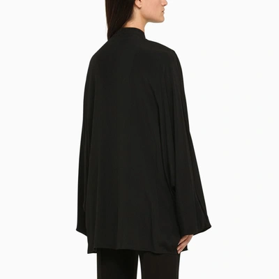 Shop Federica Tosi Blend Shirt In Black
