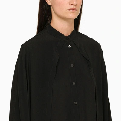 Shop Federica Tosi Blend Shirt In Black
