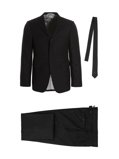Shop Thom Browne Classic Suit In Gray