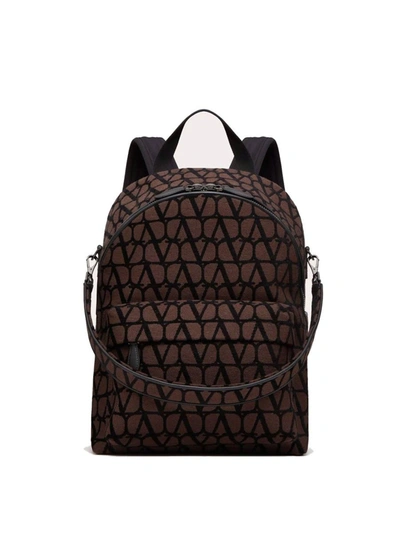 valentino backpack brown