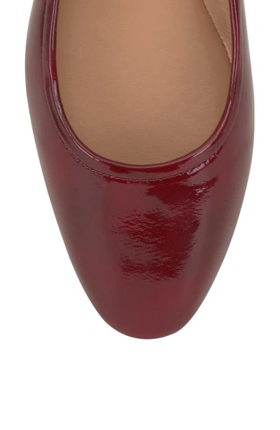 Shop Vince Camuto Minndy Flat In Red Currant