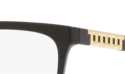 Tiffany & Co 54mm Square Optical Glasses In Black