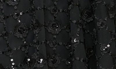 Shop Alex & Eve Sequin Embellished Midi Dress In Black