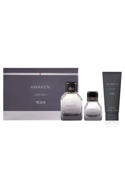 Shop Tumi Awaken [08:00 Gmt]  Eau De Parfum Gift Set $230 Value