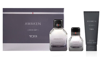 Shop Tumi Awaken [08:00 Gmt]  Eau De Parfum Gift Set $230 Value