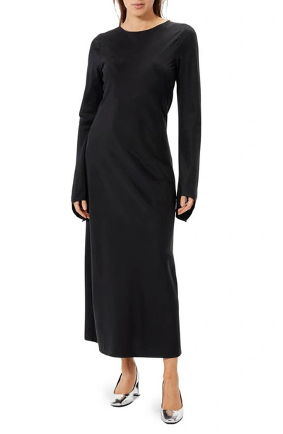 Shop Sophie Rue Sasha Long Sleeve Maxi Dress In Black