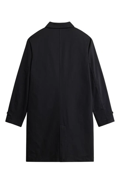 Shop Alpha Industries Cotton Blend Car Coat In Black