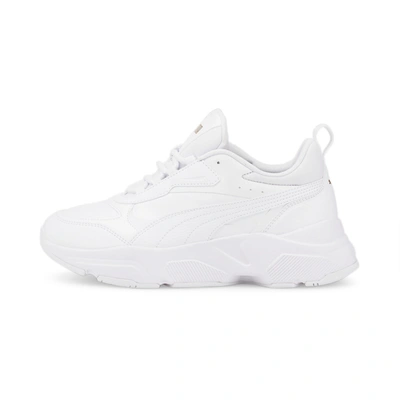 Shop Puma Women's Cassia Sl Sneakers In White