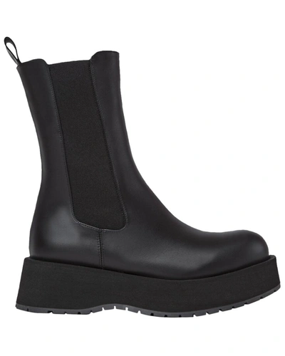 Shop Paloma Barceló Paloma Barcelo Aster Leather Boot In Black