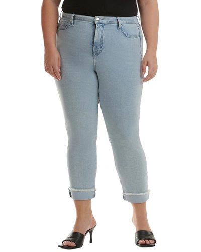 Shop Jen7 Plus Primrose Crop Skinny Jean In Blue