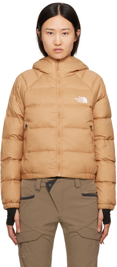 Shop The North Face Tan Hydrenalite Down Jacket In I0j Almond Butter