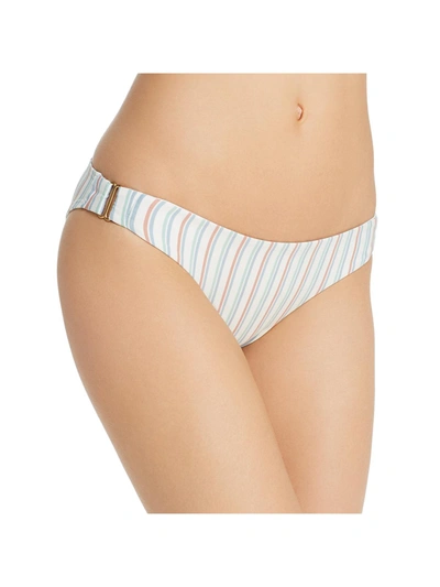 Shop L*space Womens Hipster Striped Bikini Swim Bottom In White