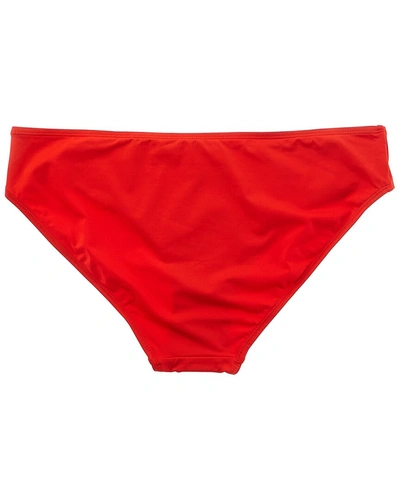 Shop Andie The Bikini Bottom In Red
