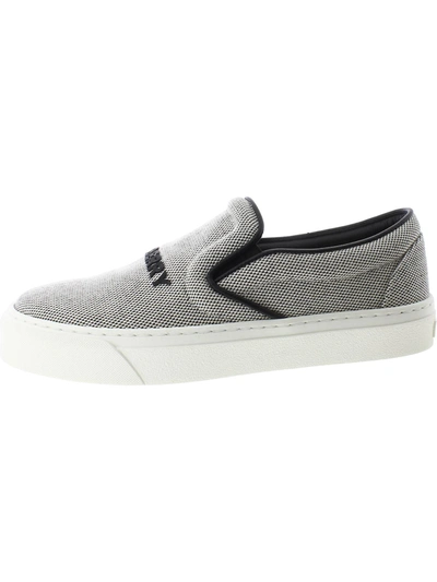 Shop Burberry Womens Fashion Lifestyle Slip-on Sneakers In Grey
