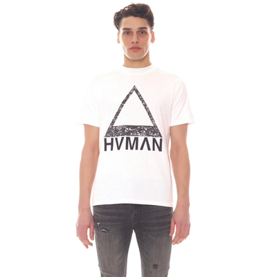 Shop Hvman Novelty Tee Eyes Triangle In White