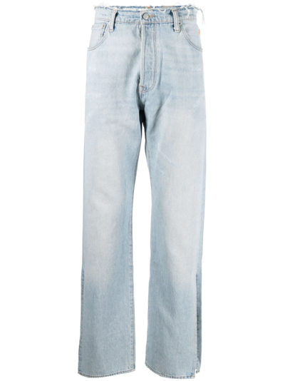Shop Erl Jeans Split-leg 501® Levis® X  In Blue