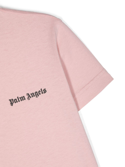 Shop Palm Angels Logo T-shirt Ss